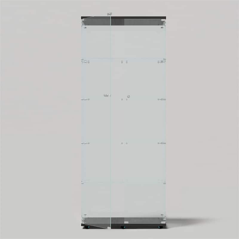 Tempered Glass Display Cabinet,Storage Cabinet,File Cabinet,with LED