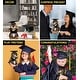 preview thumbnail 3 of 4, DolliBu Standing Marmot Graduation Plush with Gown and Cap with Tassel - 8.5 inches
