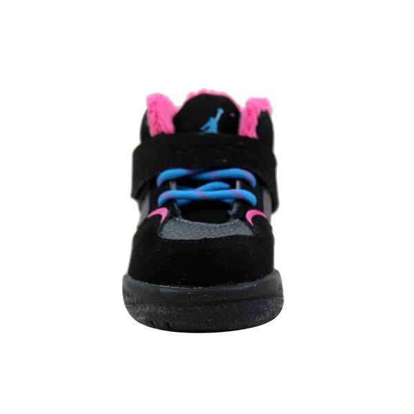 black and pink jordans toddler
