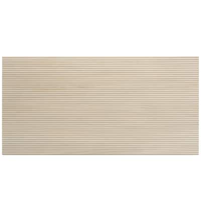 Bois 24x48 Almond Wood Porcelain Large Format Fluted Wall Tile (15.55 sq ft/case) - 2 Pack