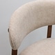 preview thumbnail 9 of 27, Modern Solid Wood Dining Chair with Upholstered Seat by GDFStudio