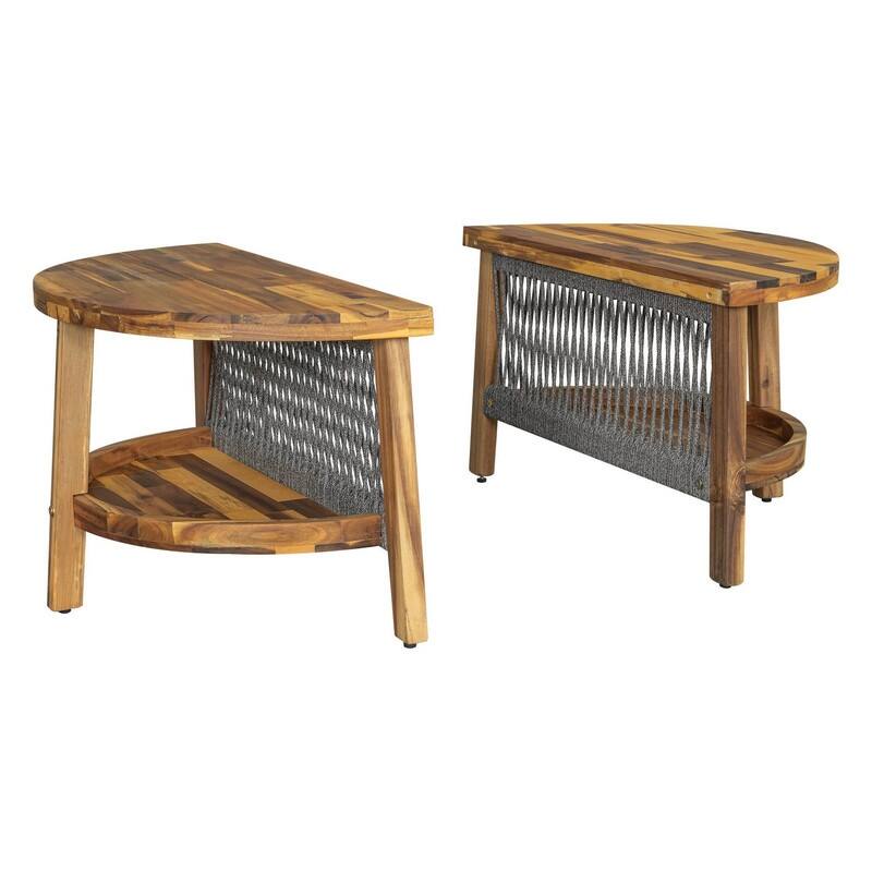 6-Person Outdoor Seating Group with Cushions and Coffee Table for Patios and Gathering Spaces