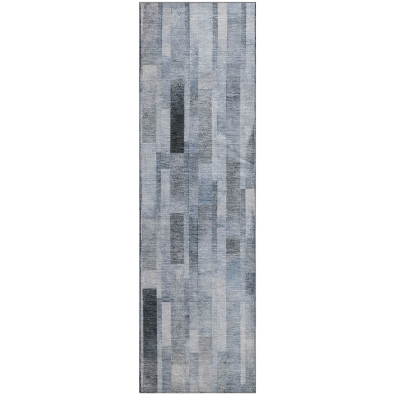 Premium Washable Super Soft Geo Stripe Mayfield Rug