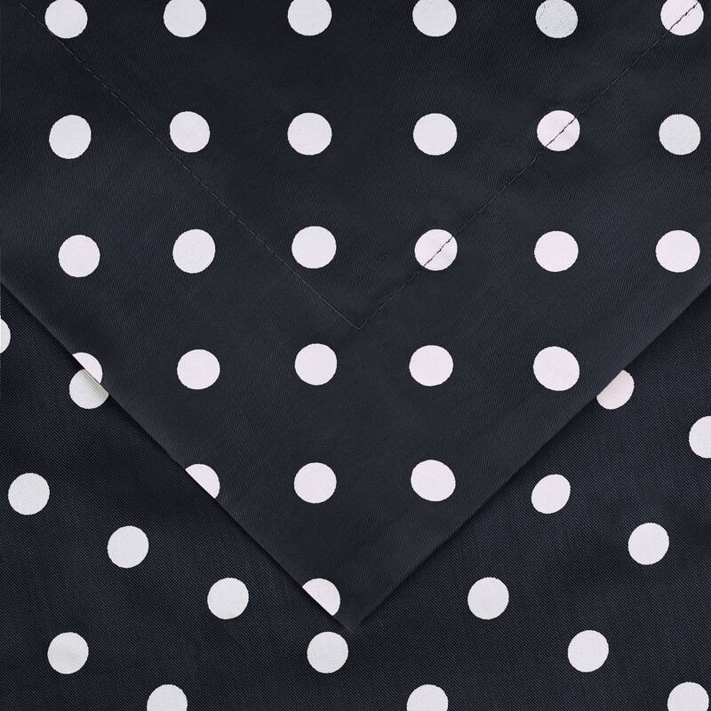 Superior Thread Count 600TC Polka Dot Cotton Blend Duvet Cover Set