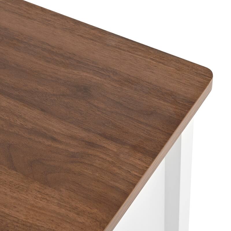 Modern Dressing Table, Tall Storage Cabinet and Multi-Functional Wardrobe with 5 Deep Drawers, for Living Room Bedroom