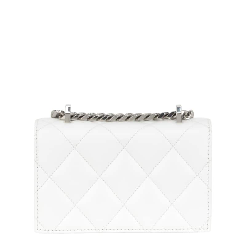 Alexander McQueen Mini Graffiti Jeweled Shoulder Bag
