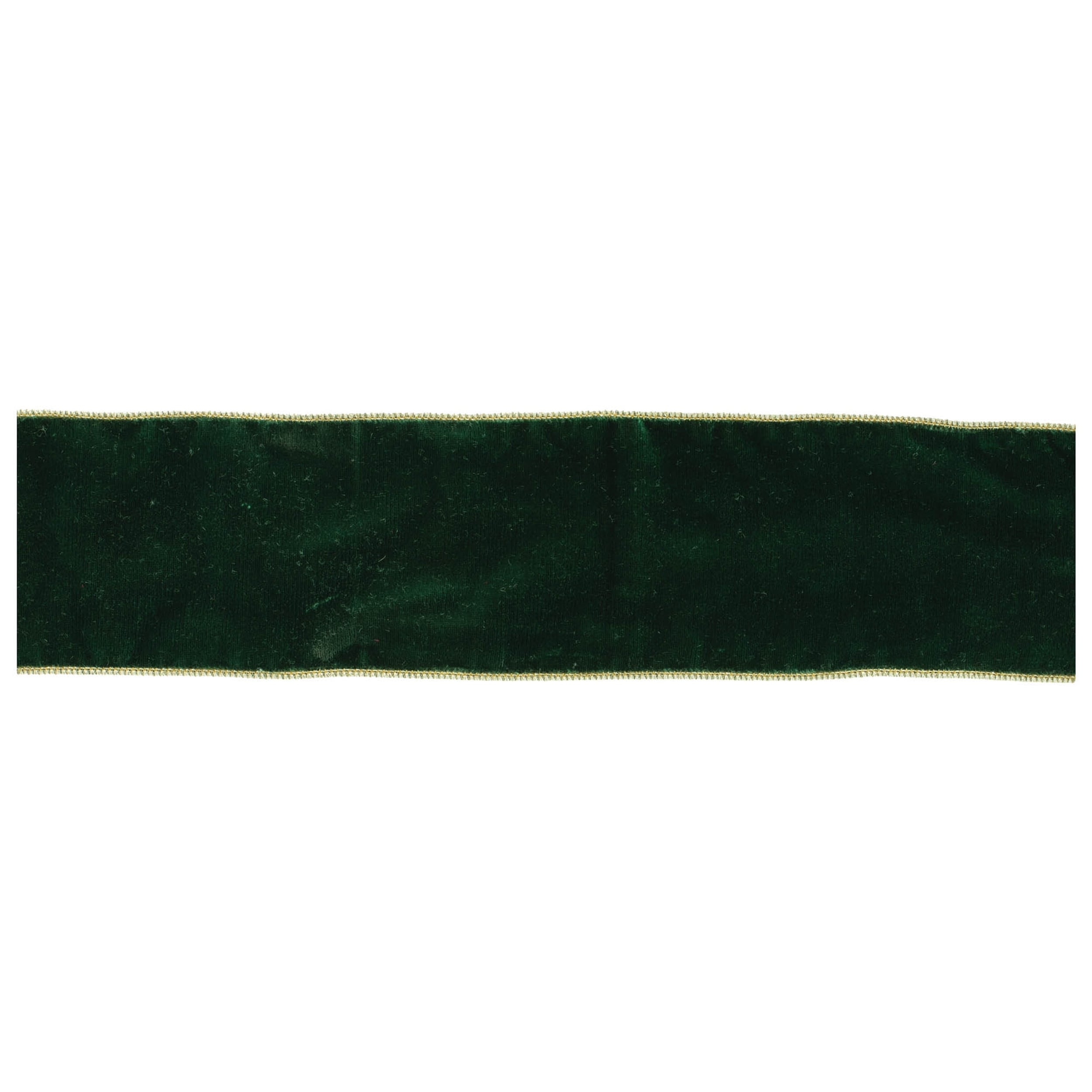 Green Wired Ribbon 4" x 10 Yds.