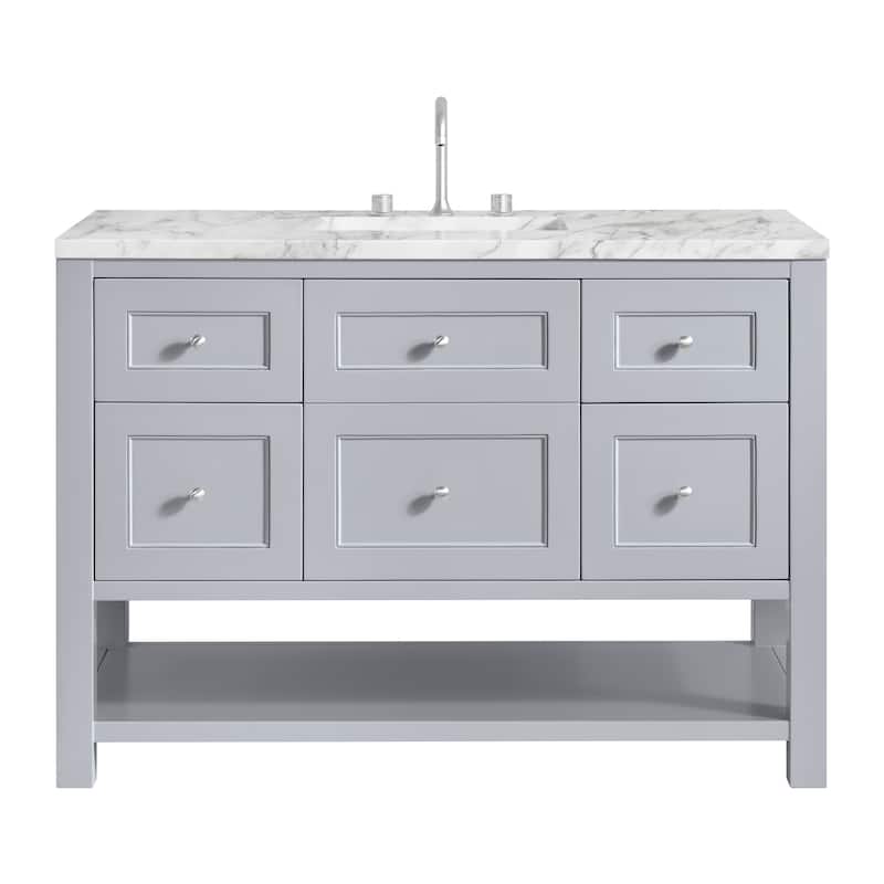 Breckenridge 48" Single Vanity, Serenity Blue - 48