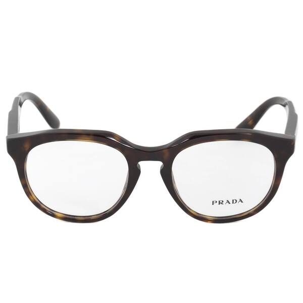Shop Prada Pr13sv 2ab1o1 Cat Eye Dark Havana Eyeglass Frames 48mm X 18mm X 140mm On Sale Overstock 19622690