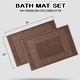 preview thumbnail 54 of 105, Superior Plush & Absorbent 900 GSM Cotton Bath Mat - (Set of 2)