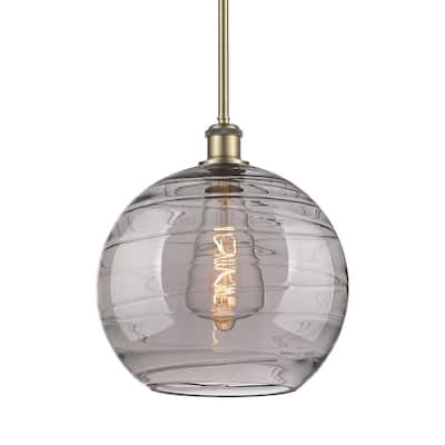 Innovations Lighting 516-1S-14-12 Athens Deco Swirl Pendant Athens