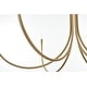 preview thumbnail 2 of 9, Elegant Lighting LD722D55 Layne 6 Light 55" Wide Taper Candle Style