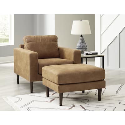 Signature Design by Ashley Telora Brown 2-Piece Upholstery Package - 36" W x 35" D x 35" H