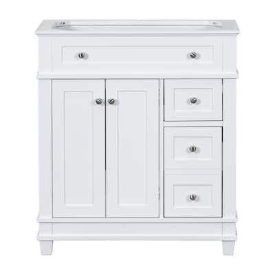 30" Bathroom Vanity Cabinet without Sink,Free Standing Vanity