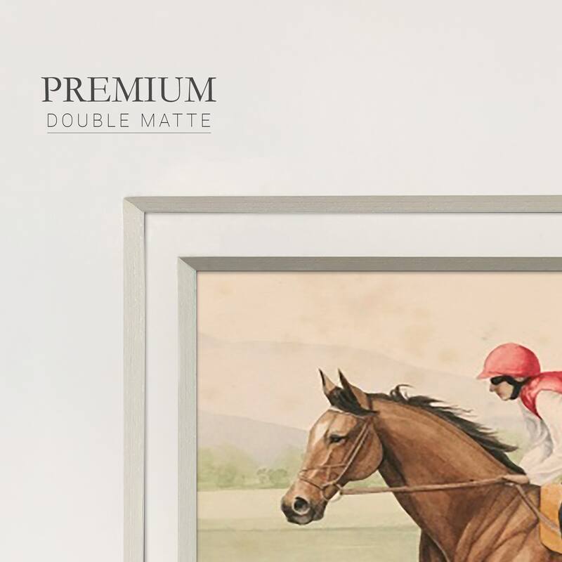 Vintage Equestrian IPremium Framed Print