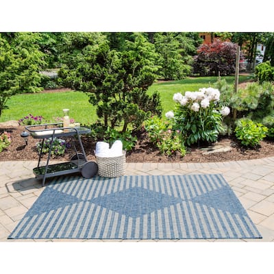 Momeni Villa Geometric Indoor Outdoor Rug