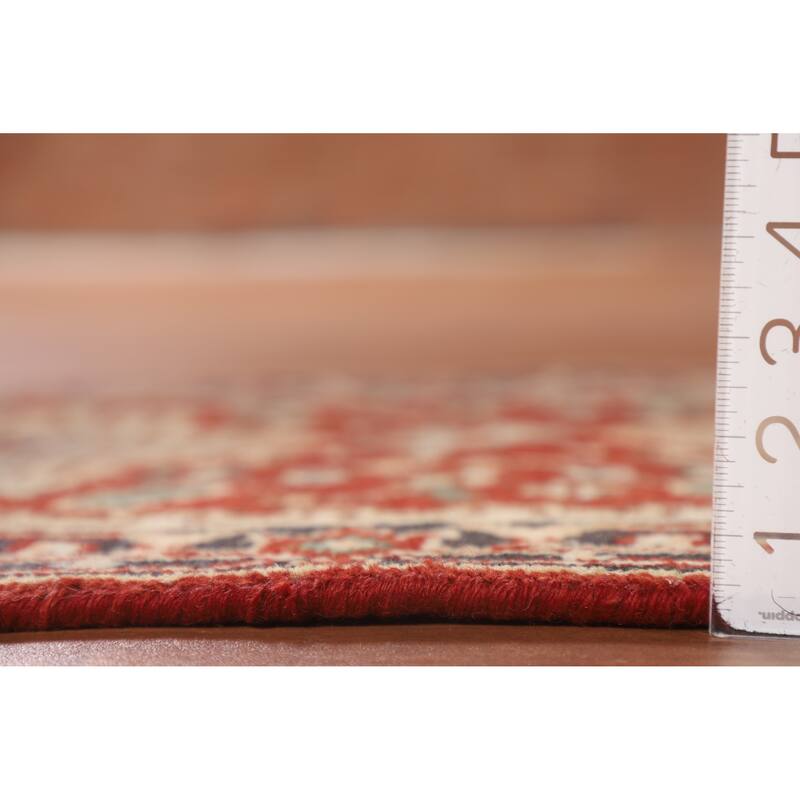 Geometric Heriz Serapi Oriental Foyer Rug Handmade Wool Carpet - 2'6"x 5'9"