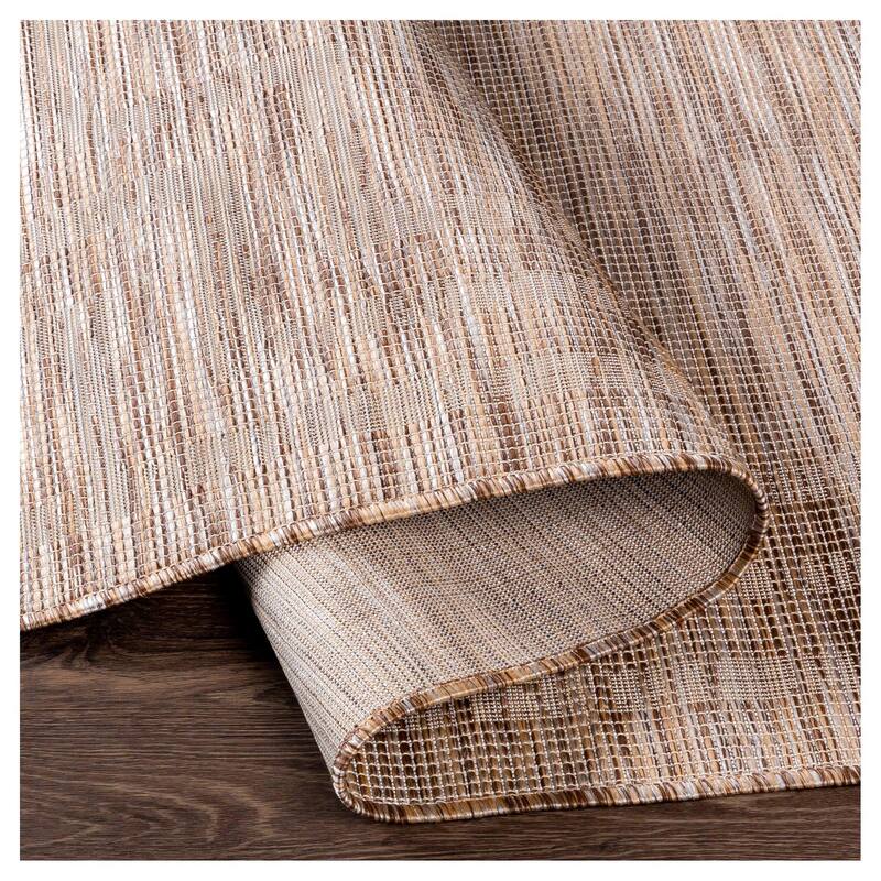 Brian Traditional Border Outdoor Area Rug