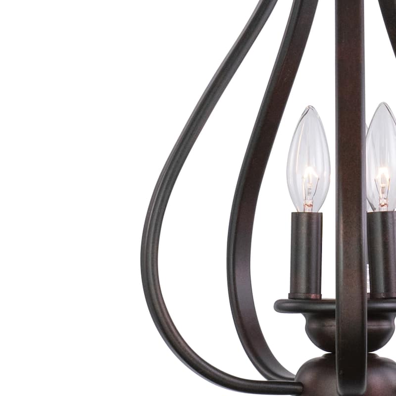 Vaxcel Lighting Monrovia 3 Light Mini Foyer Pendant
