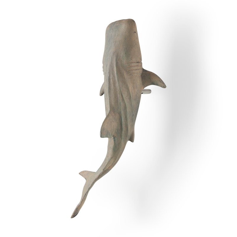 Willa Grey Resin Imitation Whale Shark Wall Decor - Large