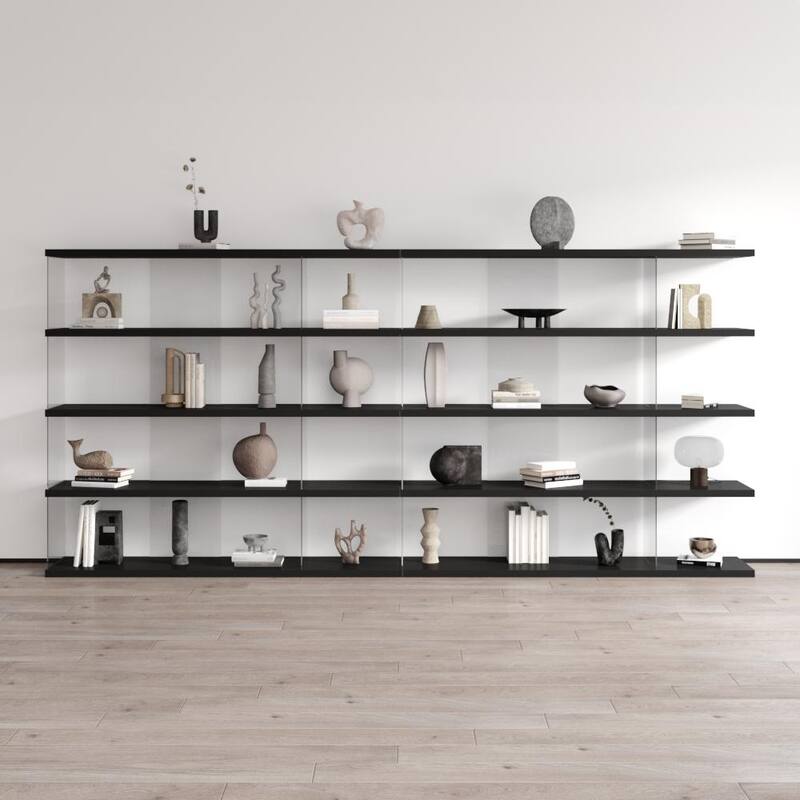 Gravity 2X Bookcase - Black