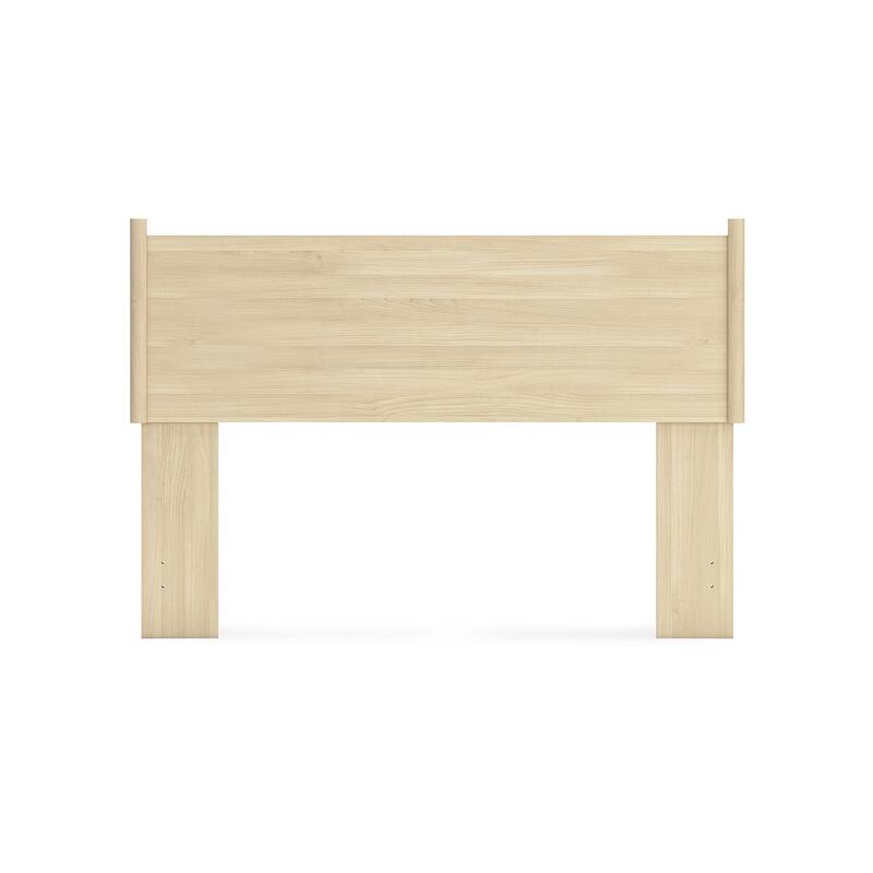 Signature Design by Ashley Cabinella Beige Platform Panel Bed