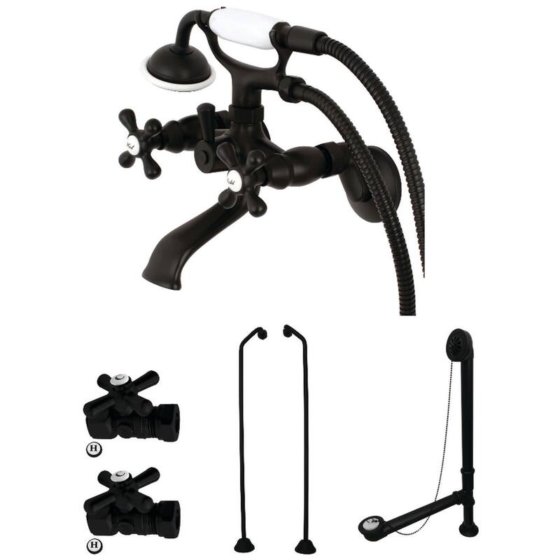 Kingston Brass Vintage Wall Mounted Clawfoot Tub Filler � Includes