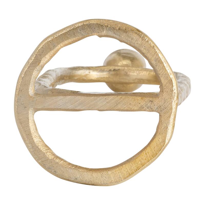 Sagebrook Home Oval Ring Taper Candle Holder