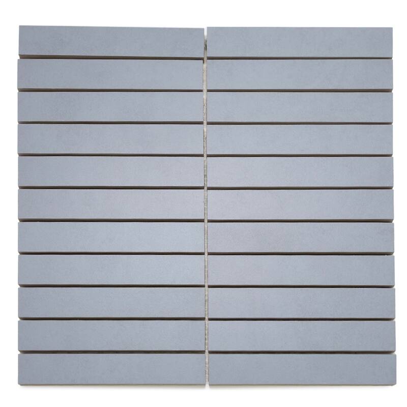 Foundry 1x6 Matte Porcelain Subway Mosaic Tile - Floor, Wall, Backsplash