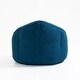 preview thumbnail 101 of 101, Microfiber High-Density Foam Bean Bag Lounge Chairs with Removable Footrest