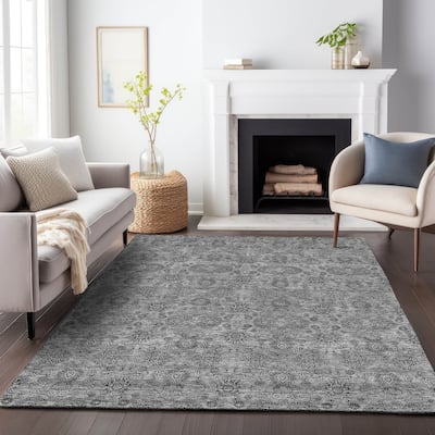 Premium Washable Super Soft Floral Borderless Mayfield Rug