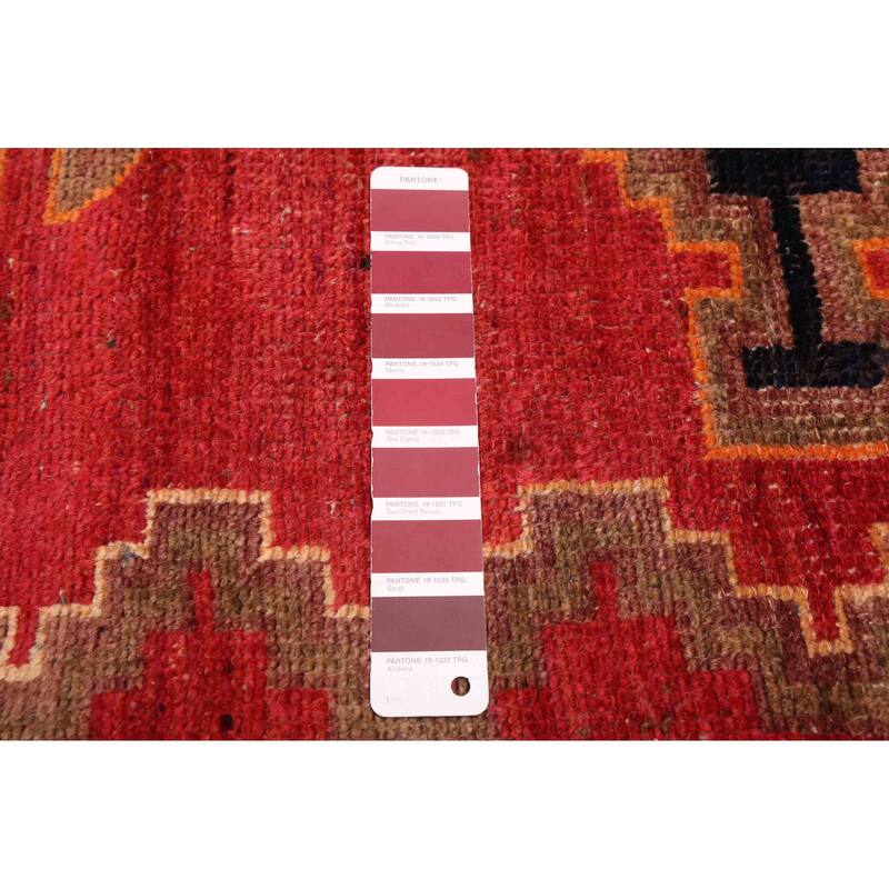ECARPETGALLERY Hand-knotted Konya Anatolian Red Wool Rug - 4'1 x 7'7