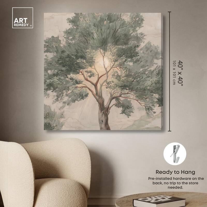 Emanating Branches II Canvas by Art Remedy, Gallery Wrapped