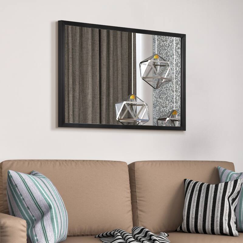Contempo Stainless Steel Gold Wall Mirror