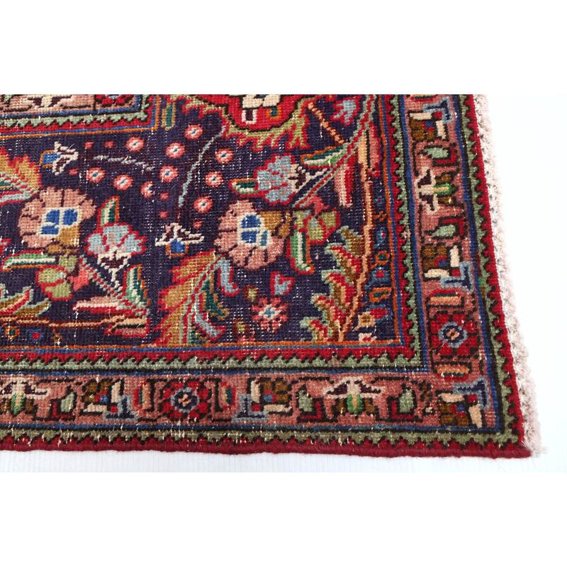 ECARPETGALLERY Hand-knotted Antalya Vintage Red Wool Rug - 10'0 x 12'9