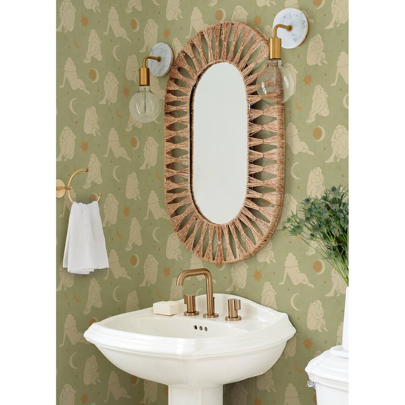 Alja Horvat Sage Nudes Peel & Stick Wallpaper