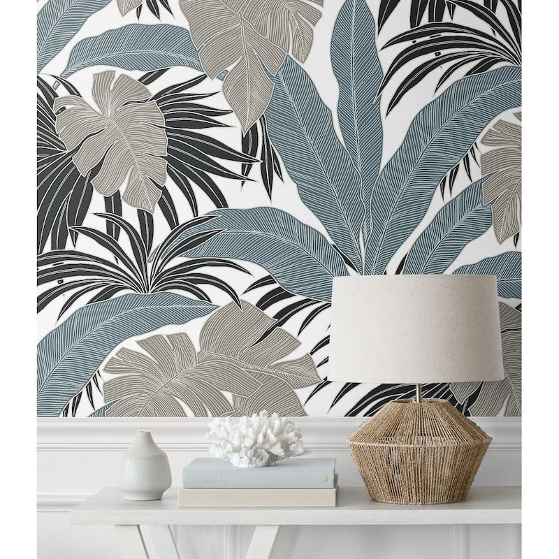 Seabrook Designs Sabryna Non-Woven Unpasted Wallpaper
