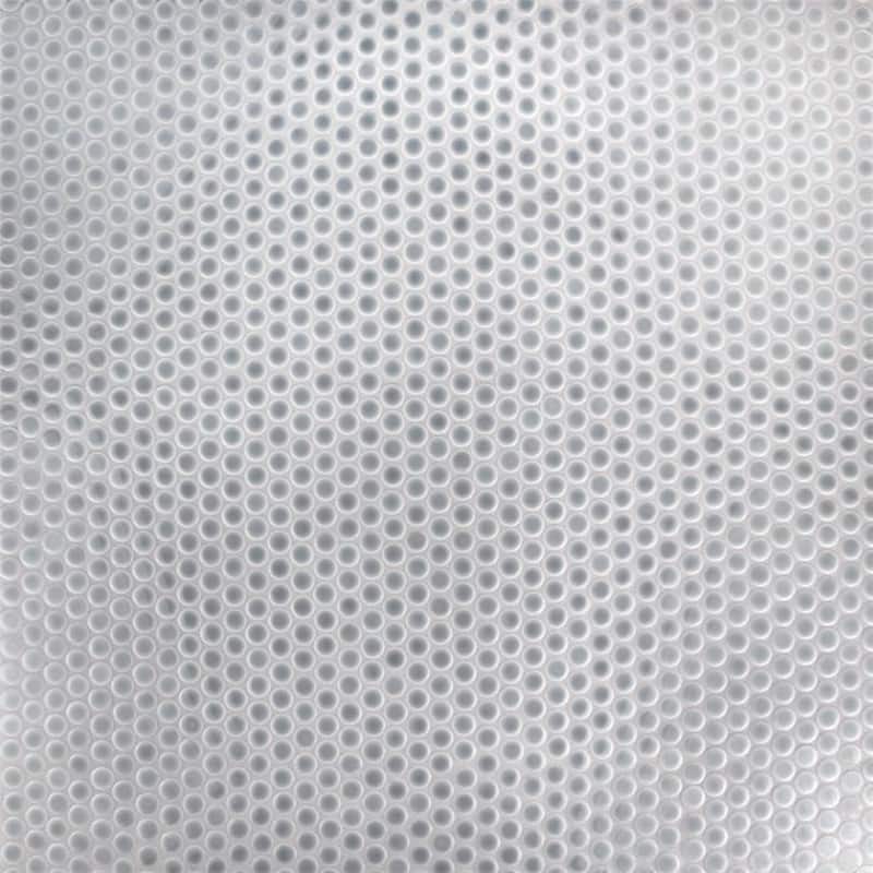 Merola Tile Hudson Penny Round Slate 11-7/8" x 12-5/8" Porcelain Floor and Wall Tile