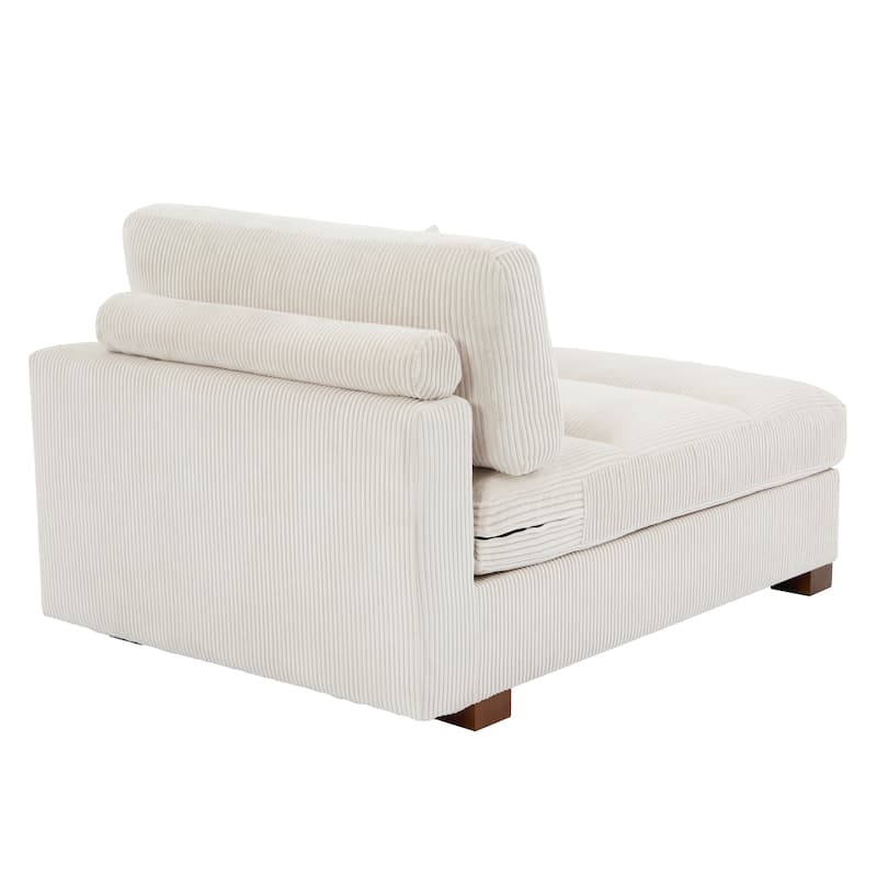 Left and Right Sectional Sofa Set Chaise Lounge Sofa Chair