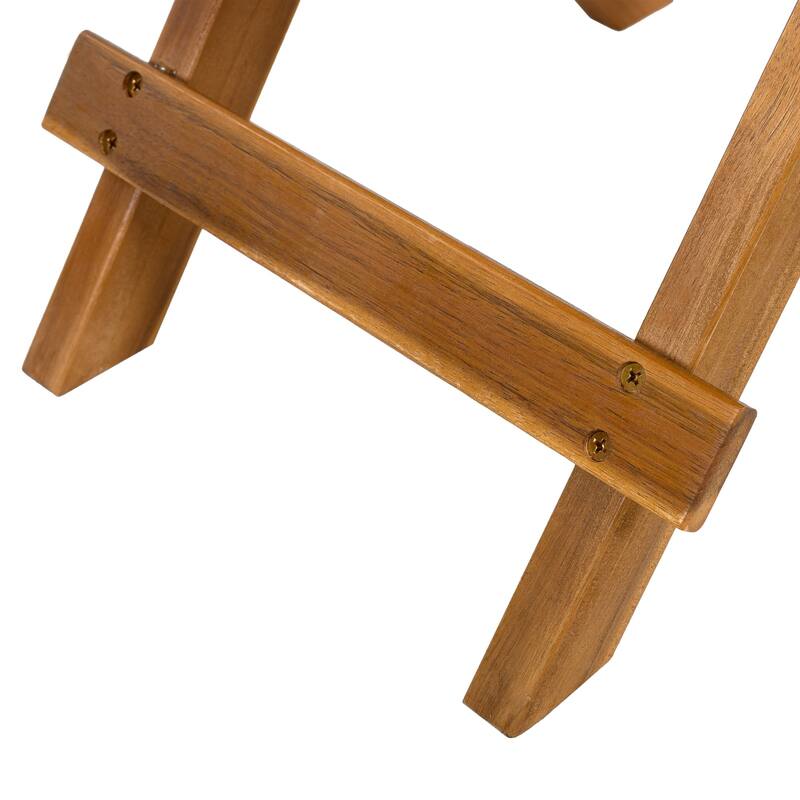 Christopher Knight Home Acacia Patio Foldable Side Table