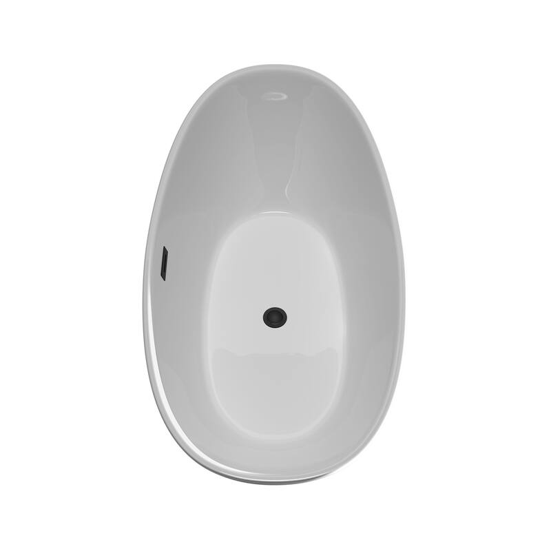 Wyndham Collection WCBTE652060 Dorrit 60" Free Standing Acrylic