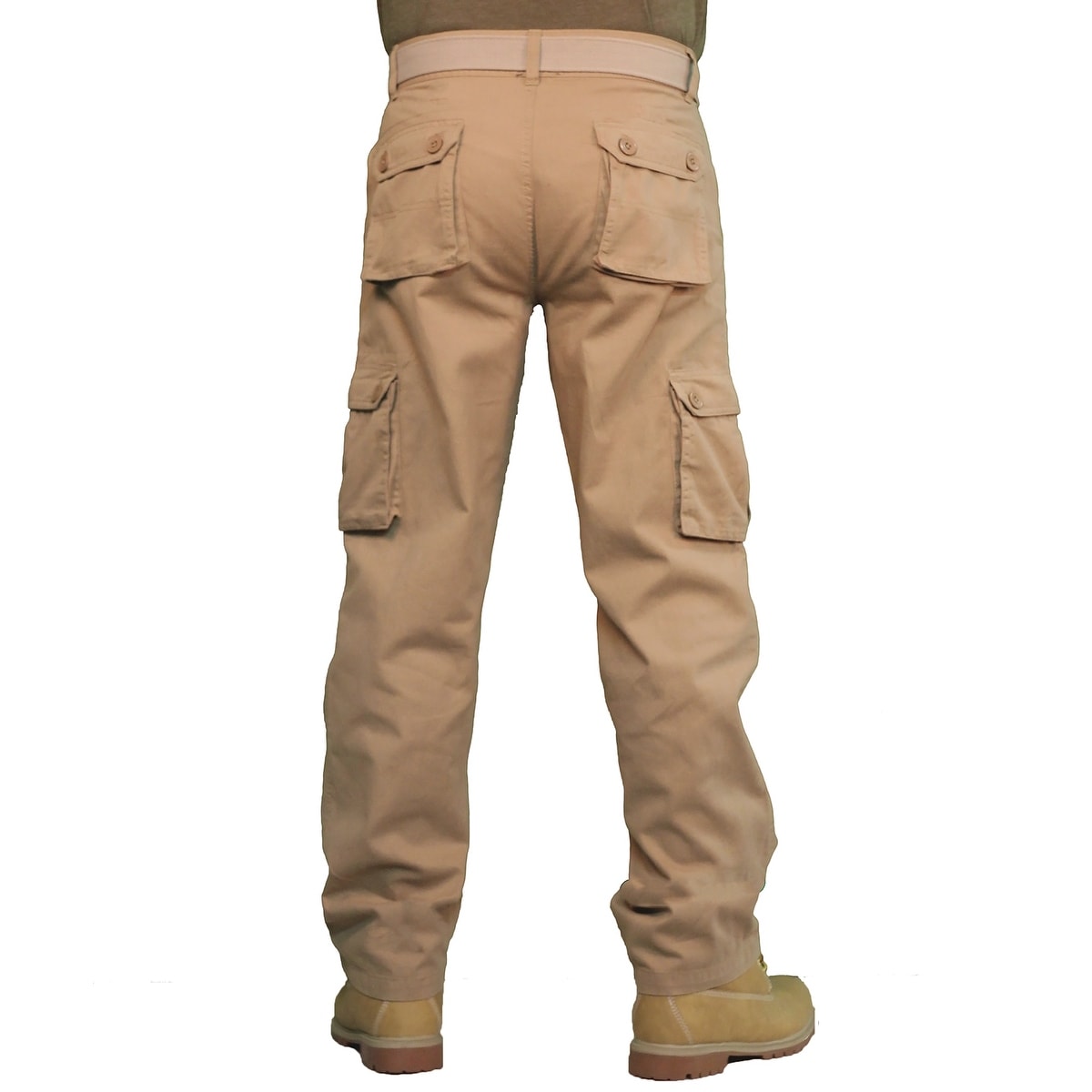 Outback Rider Men's Solid Twill Cargo 