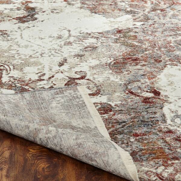 Aurora Abstract Area Rug Overstock 31586165