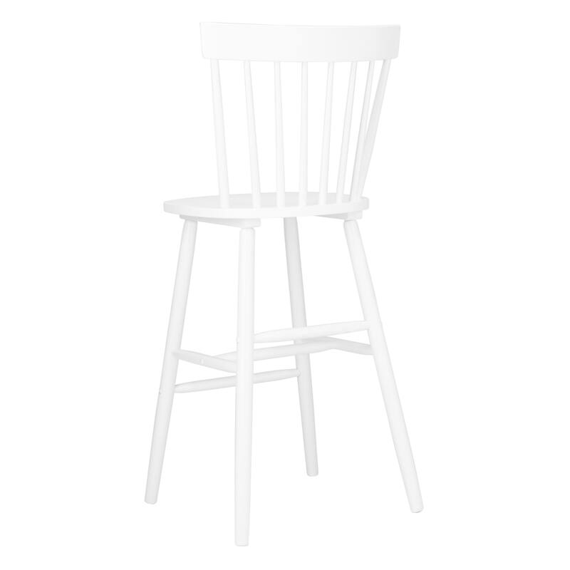 SAFAVIEH Belva 30-inch Spindle Farmhouse Bar Stool (Set of 2) - 20" W x 21" D x 44" H - 20"W x 21"D x 44"H