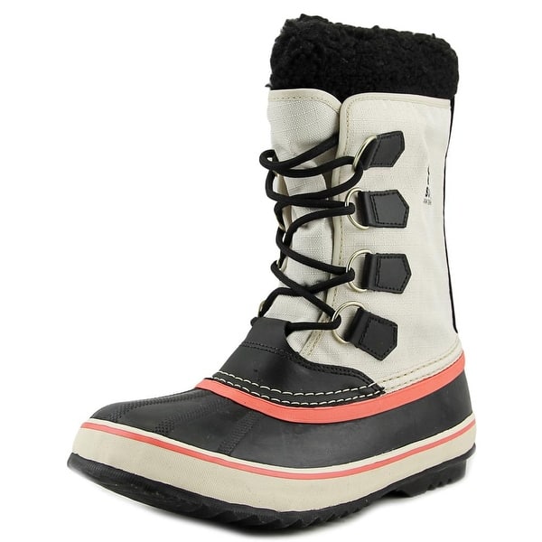 Shop Sorel Winter Carnival Women Round Toe Canvas Black Winter Boot Overstock 14657377