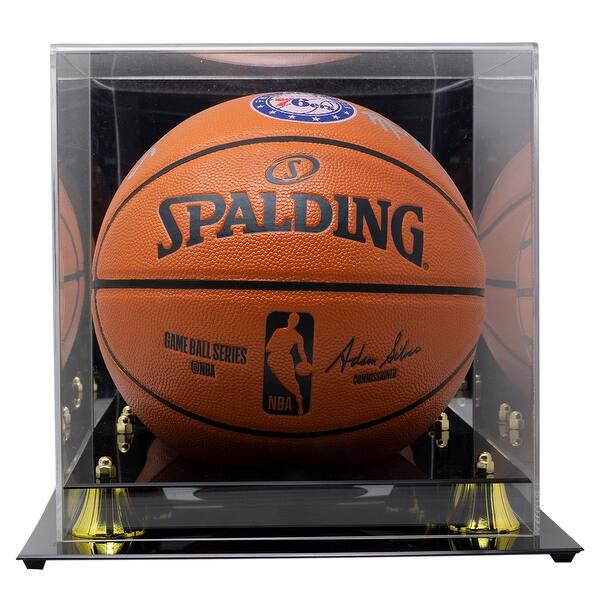 Shop Allen Iverson Signed 76ers Spalding I O Logo Basketball The Answer Jsa W Case Overstock 30543290