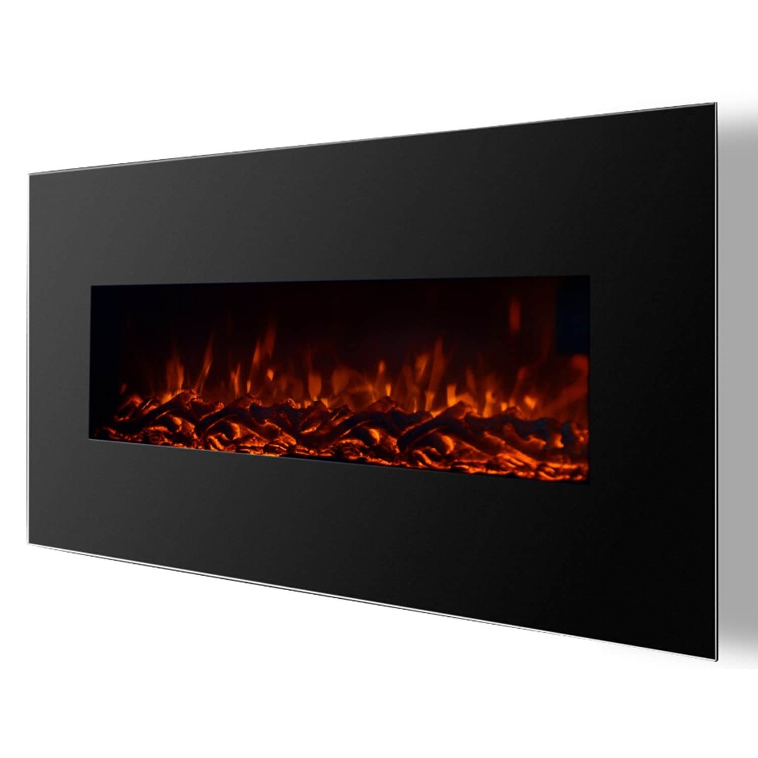 Shop Regal Flame Valencia 50 Black Ventless Heater Electric Wall
