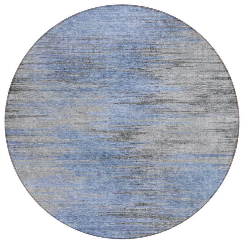 Machine Washable Indoor/ Outdoor Chantille Modern Ombre Rug