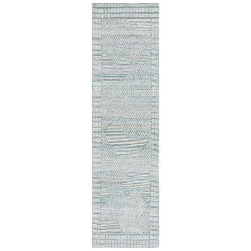 SAFAVIEH Handmade Marquee Jaana Modern Geometric Wool Rug