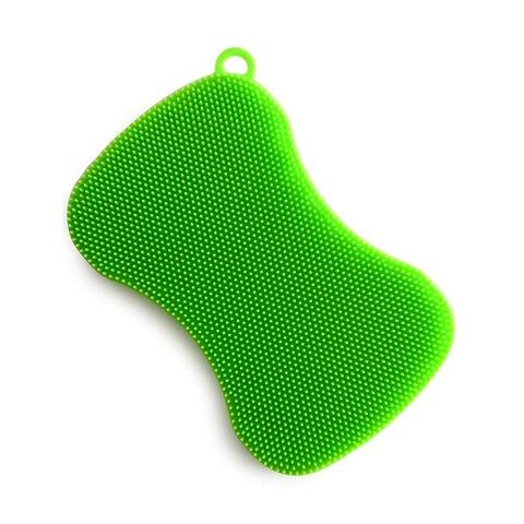 Norpro Silicone Dish Scrubbing Sponge / Vegetable Scrubber Brush